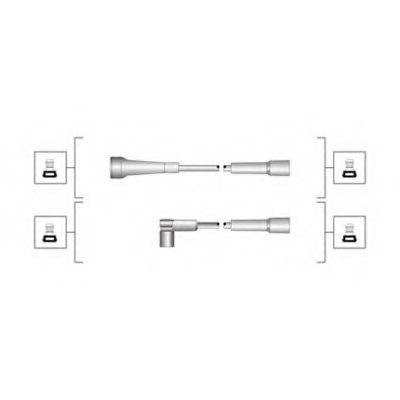 MAGNETI MARELLI 941319170097 Ignition Cable Kit